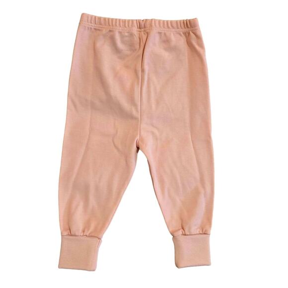 LIVLY Blush Pink With Gold Polka Dots Pants 0 - 3 Months NWT - Picture 2 of 6